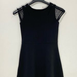 GIRLS' WILLOW FIT-AND-FLARE CUTOUT DRESS -KID